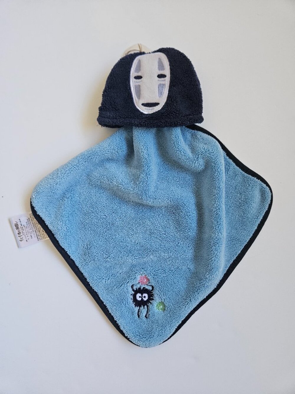 Marushin Studio Ghibli Spirited Away No Face Plush Micro Loop Towel Hand Towel